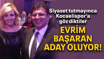 Evrim Başaran aday oluyor!